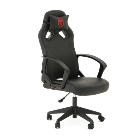 Playing chair "zombie 50" eco -leather, black-7