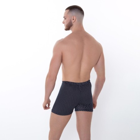 Panties men's boxers, black color/stars, size 56-4