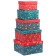 Set of boxes 5 in 1 "Happy New Year!", Disney green-red