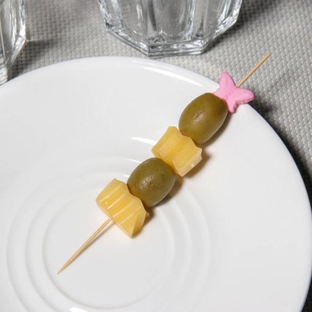 Skewers "Butterfly Much Day", 12 cm, set 25 pcs-3