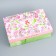 The box is folding, the lid is “the most beautiful”, 30 x 20 x 9 cm without a window
