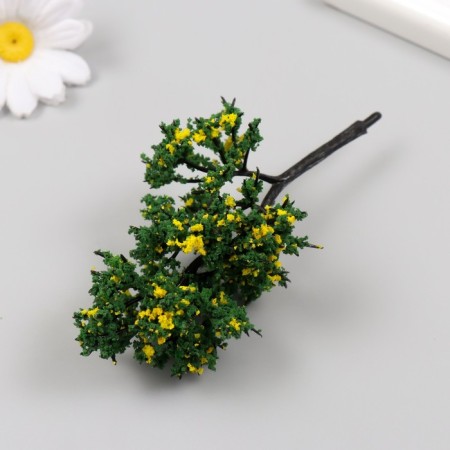 Artificial plant for creativity plastic "Cassia" 12 cm-2