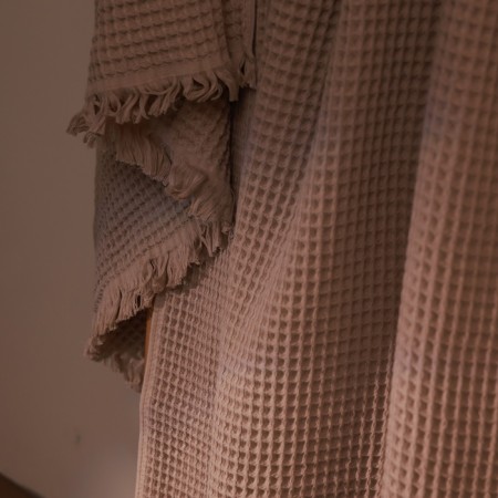 Waffle towel SL Home: BOHO "Sabbia" 100x180 cm, 100% cotton, 300 g/m2-4