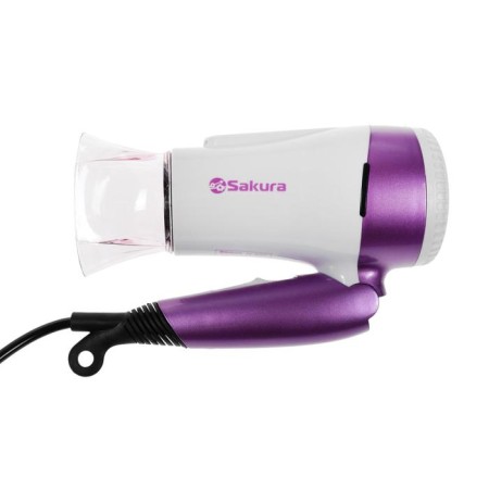 Feng Sakura SA-4039V, 1400 W, 1 speed, 2 temperature conditions, white-violet-3