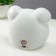 Night S soat "Bear" LED 1W 3000-6000K USB AKB White-beige 6x11x10 cm Risalux