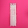 Steplicon straps, plastic accessories, 1.5 cm, 37 cm, pair, color transparent
