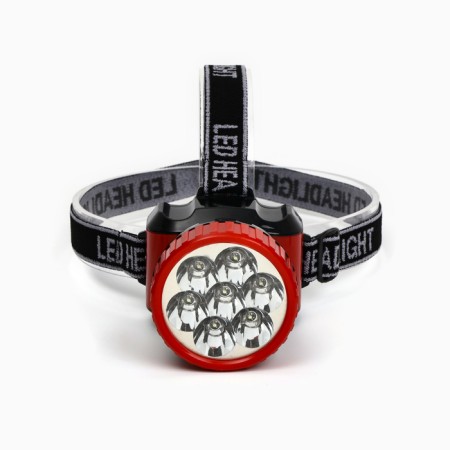 Battery -off flashlight, 9 x 7 cm, red