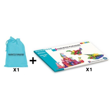 Magnetic designer "Geometric figures", 68 parts-3