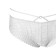 Female set (top, panties), white color, size 46-48
