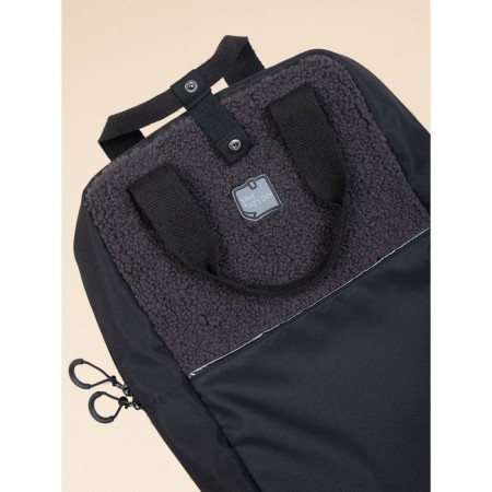 Baby bag, size 11x25x38 cm, black color-5