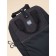 Baby bag, size 11x25x38 cm, black color