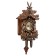 Wall watches with a cuckoo "House in the Forest", a smooth move, 24 × 11.6 × 5 cm