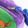 Baby plow -checker with a purse "Dinosaur", 24*24 cm, purple color