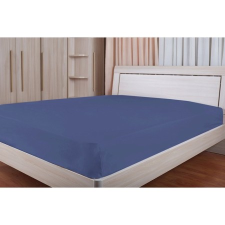 Primvelle sheet, size 150x260 cm, blue color-1