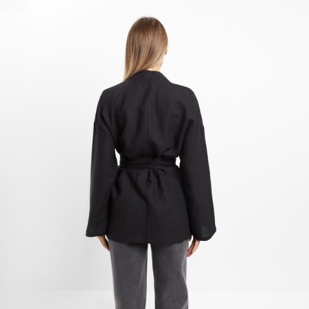 Women's jacket, black color, size 50-6