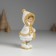 Souvenir Polystone "Baby in a white fur coat in mittens" mix 5x4x11.5 cm