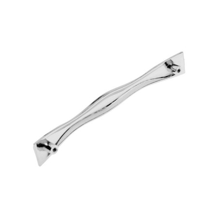 Bracket handle, m/o 160 mm, silver color-2