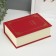 Casket to the leatherette for jewelry "Magic Book" Red 15.5x21.5x7 cm