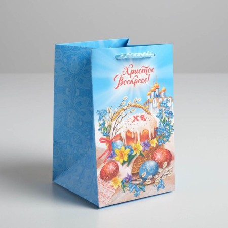 Gift package, packaging, "Christ is risen", 10 x 16 x10 cm
