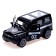 Metal “Police” machine, 1:48, inertia, doors open, black color