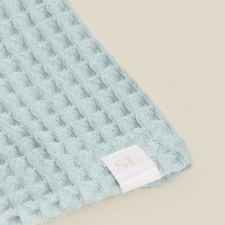 Wafel dressing gown Male SL Home: Boho "Azzura", size L, 100% cotton, 280 g/m2-12