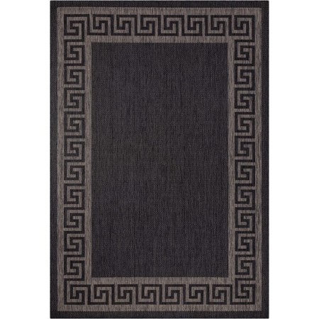 Rectangular carpet Merinos Vegas, size 140x200 cm, color Black-1