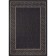Rectangular carpet Merinos Vegas, size 140x200 cm, color Black