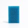 Rectangular sponge for filter No. 8, coarse, 8 x 8 x 12 cm, blue
