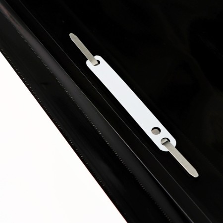 A4 180 μm folder, Erichkrause "Diamond Total Black", with embossing, transparent top, black-3