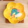 Ceramic Cupid "Cupid Dino", d = 22 cm, yellow color