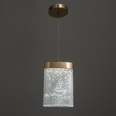 Bayerlux lamp "Kseno" LED 6W gold 16x3x26-130 cm