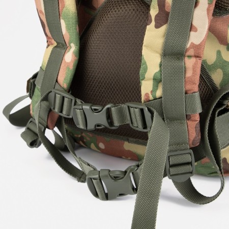 Tactical backpack, TAIF, 35 l, lightning department, 3 outer pockets, camouflage color/beige-10