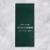 Gift envelope, “only for you”, embossing, designer paper, 11 × 22 cm