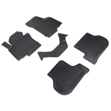 Rubber rugs ’grid’ for Volkswagen Golf v, VI, Jetta, 2003-