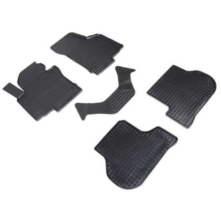 Rubber rugs ’grid’ for Volkswagen Golf v, VI, Jetta, 2003-