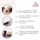 A set of massage rollers 2 in 1 sangh, 33x13 cm and 30x9 cm, pink color