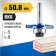 Frases of horizontal-paasmum bison 28757-50.8-5, shank d = 8 mm, 50.8 x 5 mm