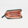 Women's wallet with lightning, green color