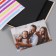 Photo album 25 sheets (stickers+rings) "Classic" embossing gold 19x27x3 cm