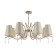 Crystal Lux, Renata 3591/308, E14, 8x60 W, 40x95x95 cm, Golden color