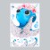 Sticker Plastic Interior color "Octopus in the Flower Venochka" 40x60 cm