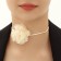 Choker "Tango" rose is air, dairy color, 37 cm
