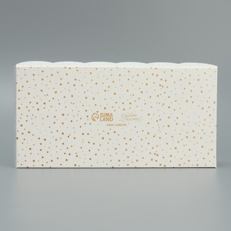 Box for confectionery with PVC lid "I Love Winter", 10.5 x 21 x 3 cm, New Year-5