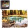 Figure puzzle “Lake in the forest”, 110 parts, 20.2 × 28.8 cm