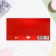 Money envelope "Happy Birthday!" embossing, red roses, 16.5x8.5 cm