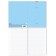 A4 notebook, 48 sheets in the cage on the Erichkrause "Classic", cover coated cardboard, offset unit, whiteness 100%, mix