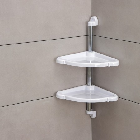 Corner regiment 4-tier Elagia, 24 × 24 × 98.2 cm, white color-6