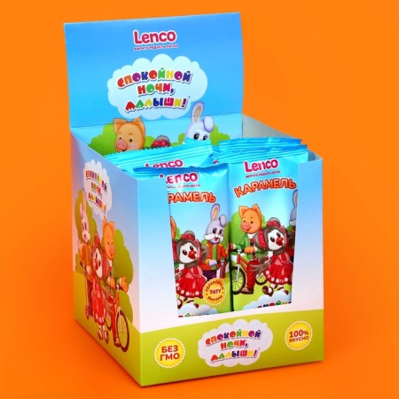 Caramel Lollice Caramel "Assorted No. 3", 11 g, 80 pcs (4bb x20 pcs)