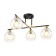 Ceiling chandelier "Henri" E14 4x60 watts