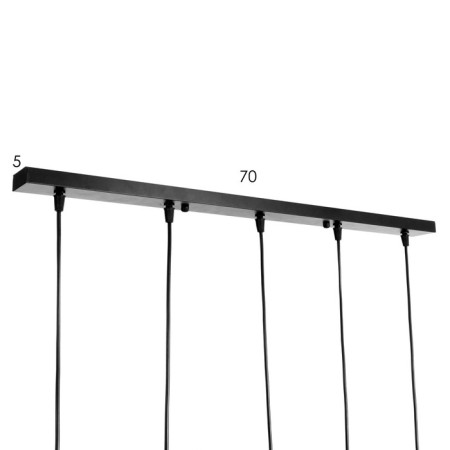 Lamp 2626/5 E27 40W Black 70x20-120 cm-5